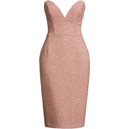 ELISABETTA FRANCHI - tubino - oro rosa