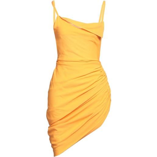 JACQUEMUS - vestito corto - arancione