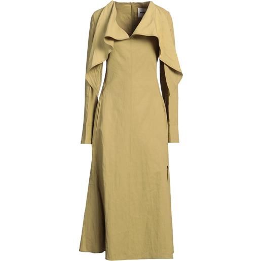 JIL SANDER - vestito estivo - senape