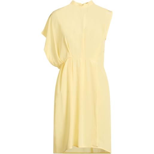 HOPPER - vestito corto - giallo pastello