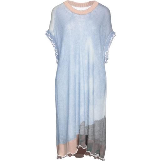 MM6 MAISON MARGIELA - vestito estivo - celeste