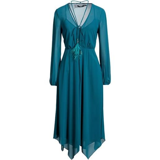 PATRIZIA PEPE SERA - vestito estivo - verde petrolio