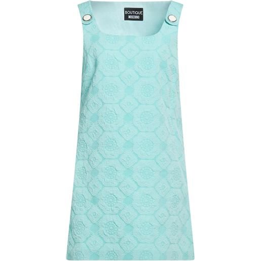 BOUTIQUE MOSCHINO - vestito corto - turchese