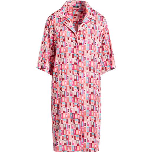 LIU -JO - vestito chemisier - fucsia