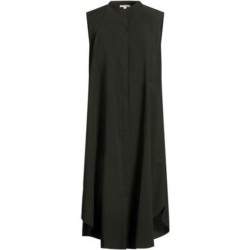 EILEEN FISHER - vestito chemisier - verde scuro
