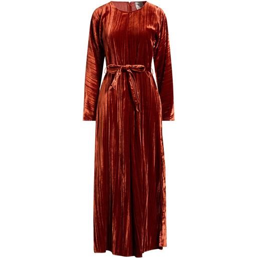 FORTE_FORTE - vestito lungo - ruggine