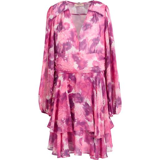 TWINSET - vestito corto - rosa