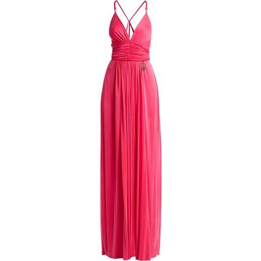 ELISABETTA FRANCHI - vestito estivo - fucsia