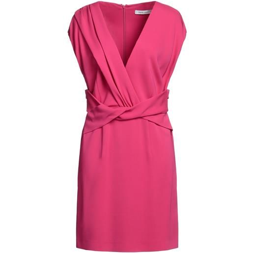 SIMONA CORSELLINI - vestito corto - magenta