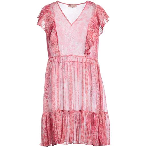 TWINSET - vestito corto - rosa