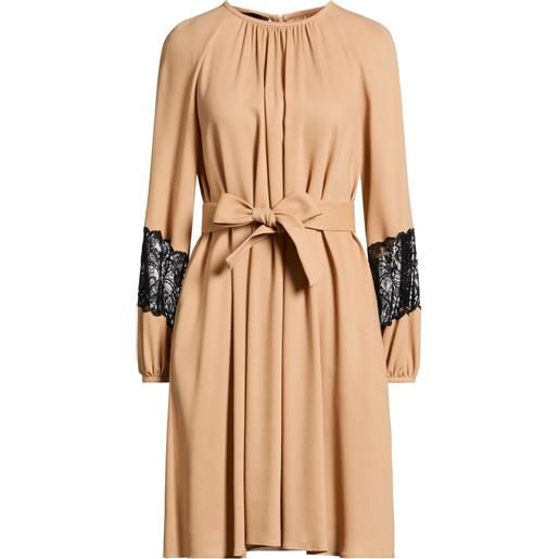 BOUTIQUE MOSCHINO - vestito corto - cammello