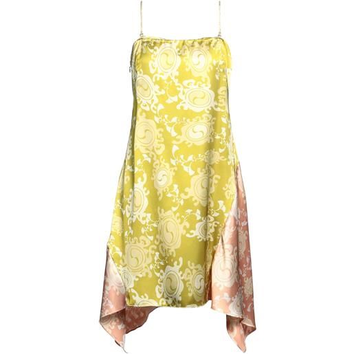 DSQUARED2 - vestito corto - verde chiaro