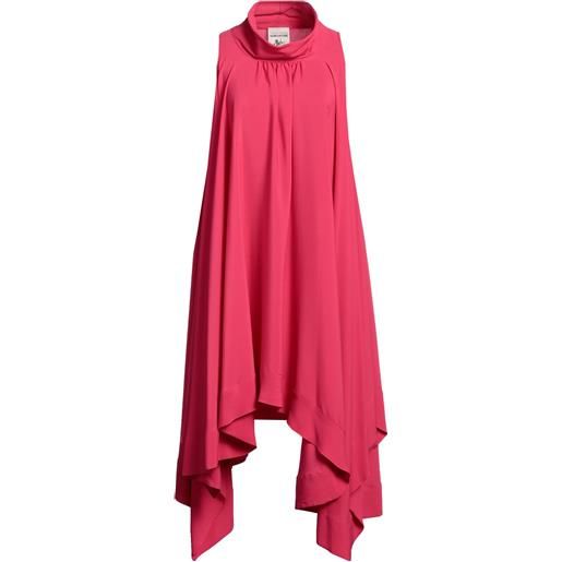 SEMICOUTURE - vestito estivo - fucsia