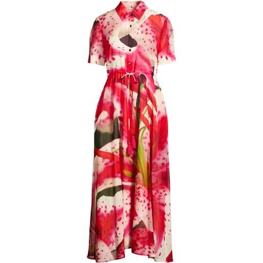 TORY BURCH - vestito chemisier - porpora