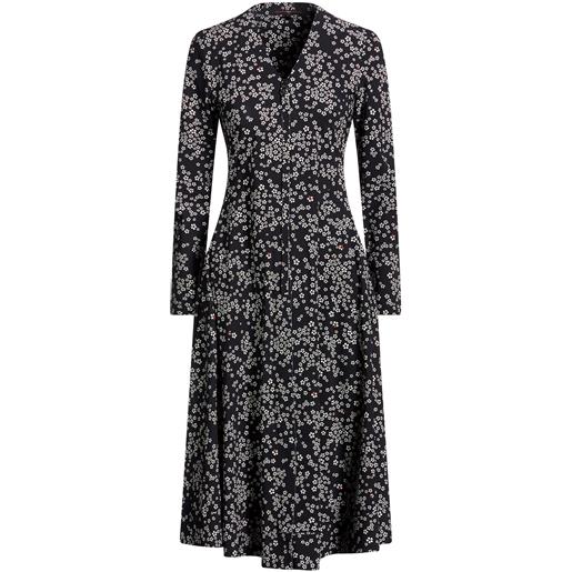 HIGH - vestito midi - nero