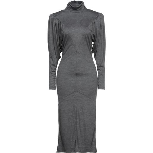 ISABEL MARANT - vestito midi - antracite