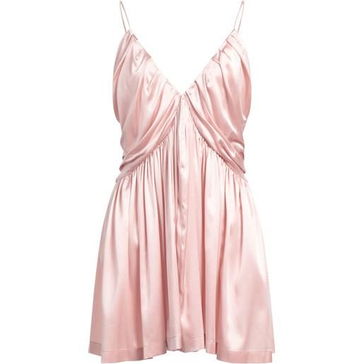 SEMICOUTURE - vestito corto - rosa