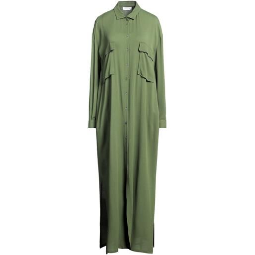 FABIANA FILIPPI - vestito chemisier - verde militare