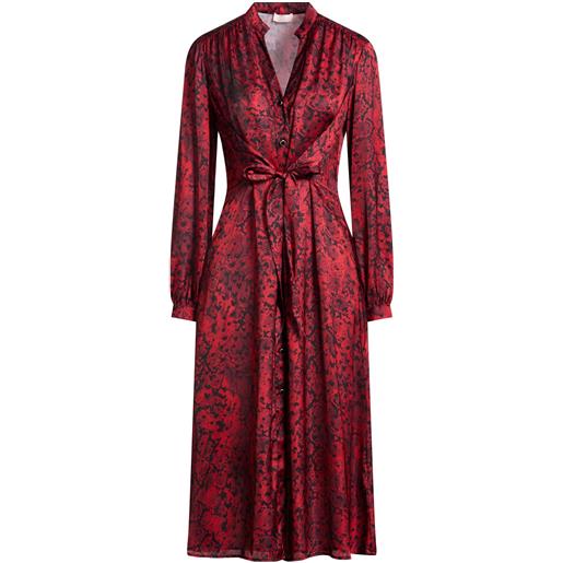 LIU -JO - vestito chemisier - rosso