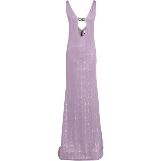 ELISABETTA FRANCHI - vestito da cerimonia - malva