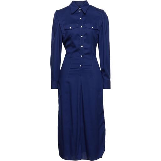 ISABEL MARANT - vestito chemisier - blu