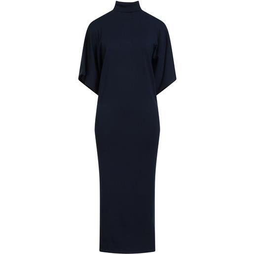 SEMICOUTURE - vestito da ufficio - blu notte