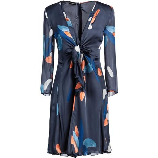 EMPORIO ARMANI - vestito corto - blu notte