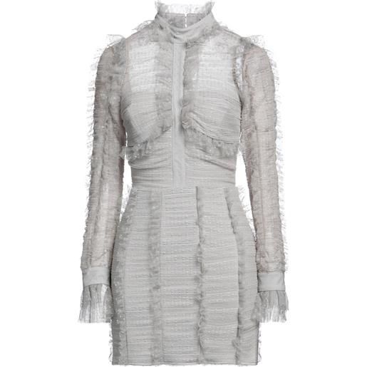 ELISABETTA FRANCHI - tubino - grigio chiaro
