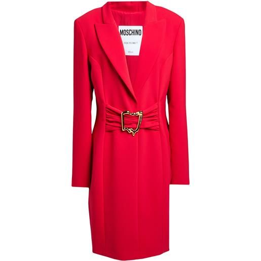 MOSCHINO - vestito corto - rosso