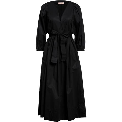 TWINSET - vestito midi - nero