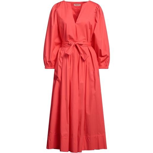 TWINSET - vestito midi - corallo