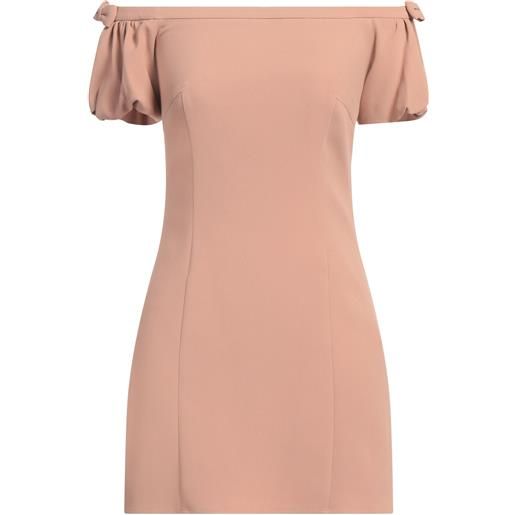 ELISABETTA FRANCHI - vestito corto - cipria