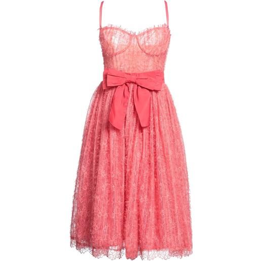 ELISABETTA FRANCHI - vestito estivo - corallo