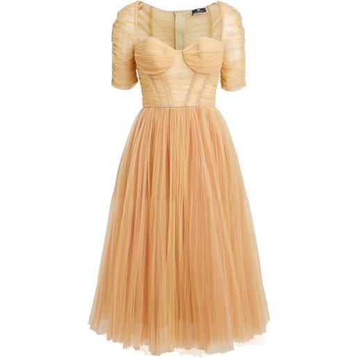 ELISABETTA FRANCHI - vestito estivo - sabbia
