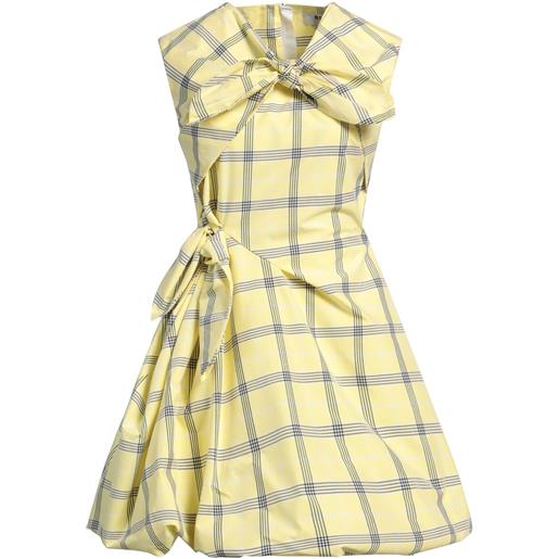 MSGM - vestito corto - giallo