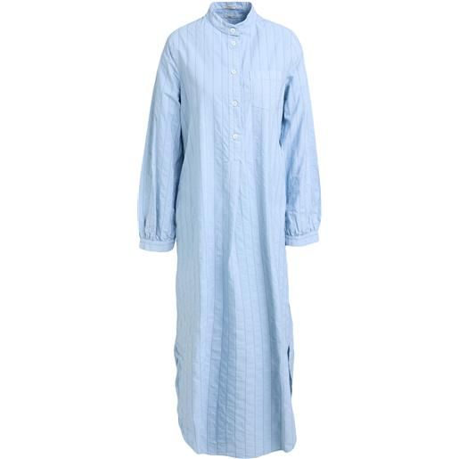 MASSIMO ALBA - vestito chemisier - blu chiaro