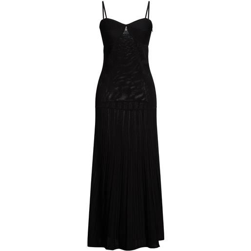 SANDRO - vestito in maglia - nero