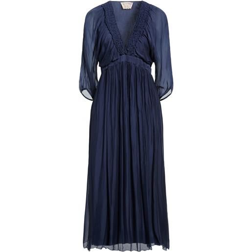 KAOS JEANS - vestito midi - blu notte