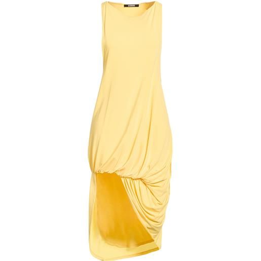 JACQUEMUS - vestito midi - giallo