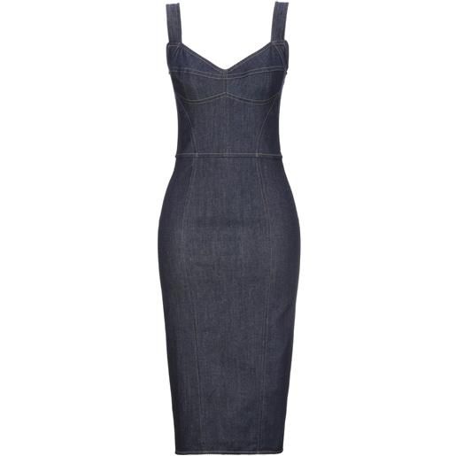 DOLCE&GABBANA - tubino - blu