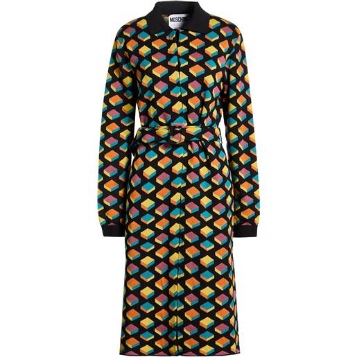 MOSCHINO - vestito chemisier - nero