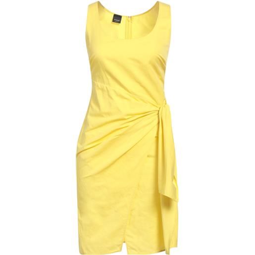 PINKO - vestito corto - giallo