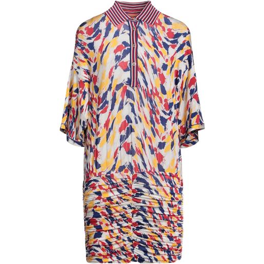 MISSONI - vestito corto - rosso