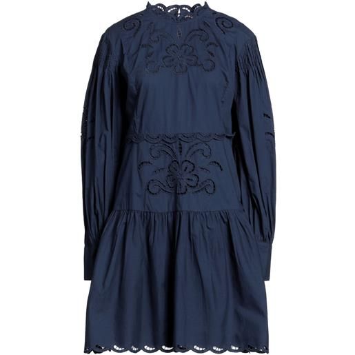 TWINSET - vestito corto - blu notte