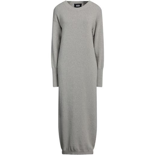 ALPHA STUDIO - vestito in maglia - grigio chiaro