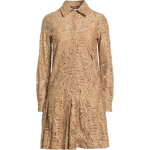 MAX MARA STUDIO - vestito corto - sabbia