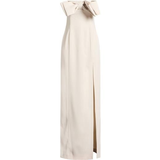 PINKO - vestito lungo - off white