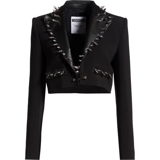 MOSCHINO - giubbotto - nero