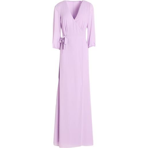 PATRIZIA PEPE - vestito a portafoglio - lilla