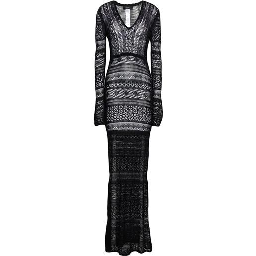 TWINSET - vestito lungo - nero